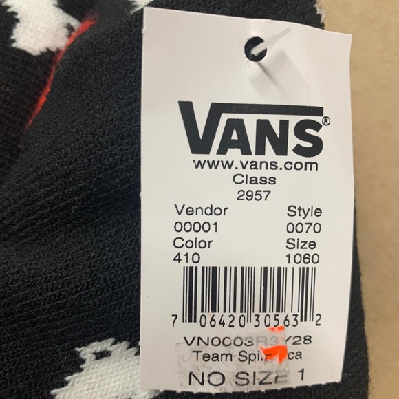 Vans Off The Wall Women's Campfire Scarf NEW - Picture 5 of 6